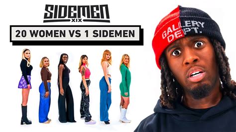 20 WOMEN VS 1 SIDEMEN: KAI CENAT EDITION