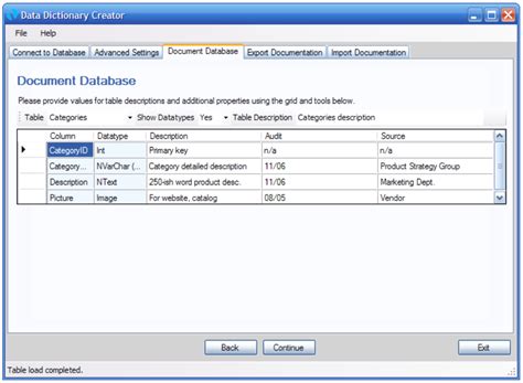 53 Data dictionary tools - DBMS Tools