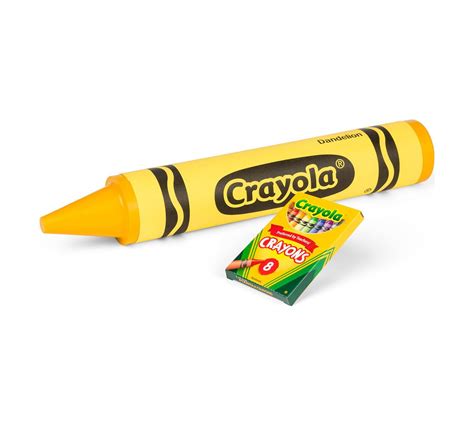 Giant Crayola Crayon, Dandelion - Crayola Store