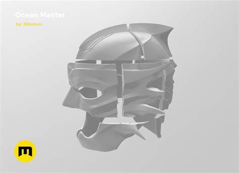 Ocean Master Helmet – Aquaman (King Orm) – 3Demon - 3D print models ...