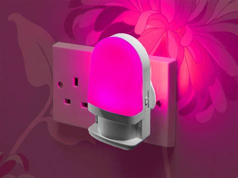 Auraglow Automatic Plug In Colour Changing LED Night Light with ...