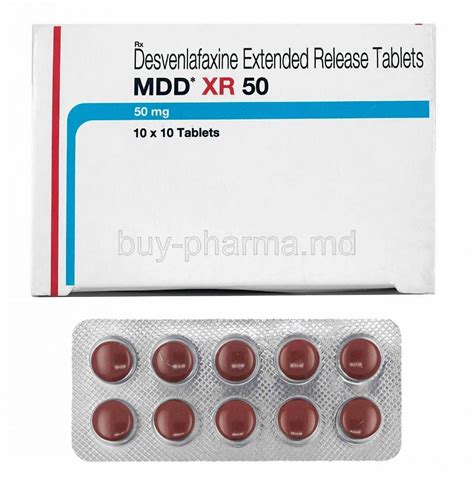 Buy Mdd Xr, Desvenlafaxine ( Mdd Xr ) Online - buy-pharma.md