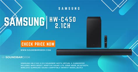 SAMSUNG HW-C450 Soundbar Review - Soundbargeek