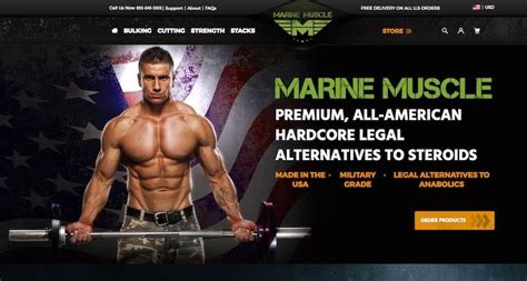 Marine Muscle Review - Premium Hardcore Alternative to Steroids