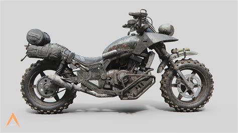 ArtStation - Days Gone: Bike Model, Andrew Averkin | Concept ...