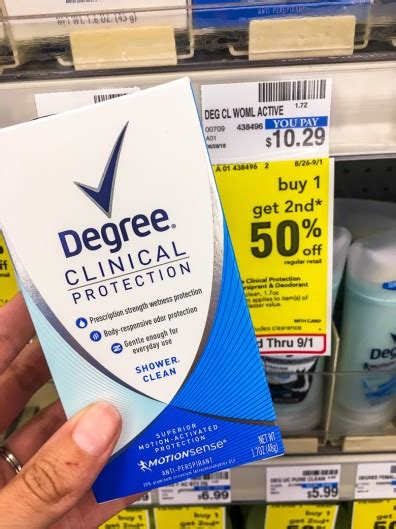 BOGO 50% off Dry Spray and Clinical Protection Deodorant at CVS! # ...