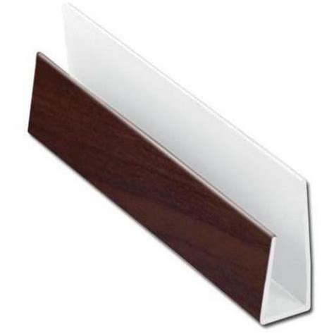 Rosewood Soffit Board Starter Trim / J Trim 5mt