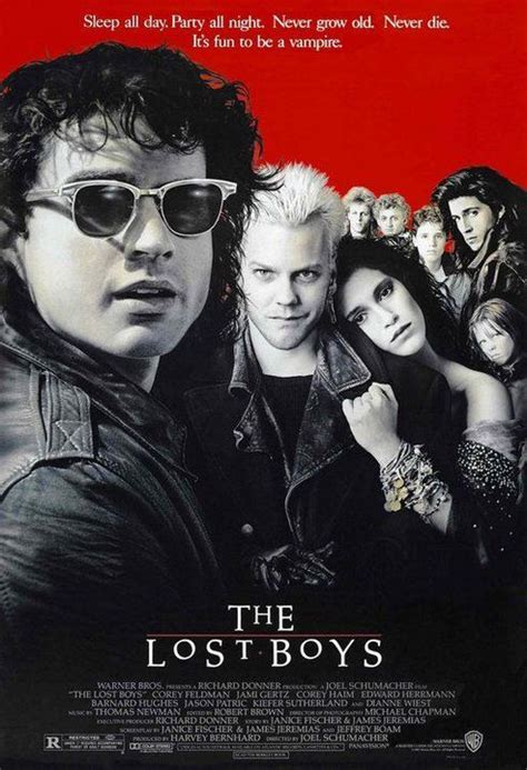 The Lost Boys used to love this! | Lost boys movie, Movies for boys, Horror movie posters