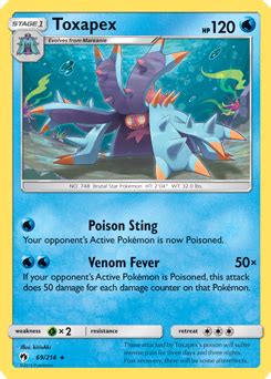 Toxapex-GX | SM—Guardians Rising | TCG Card Database | Pokemon.com