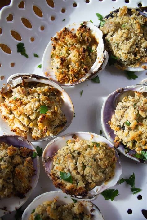 Italian Stuffed Baked Clams - always from scratch