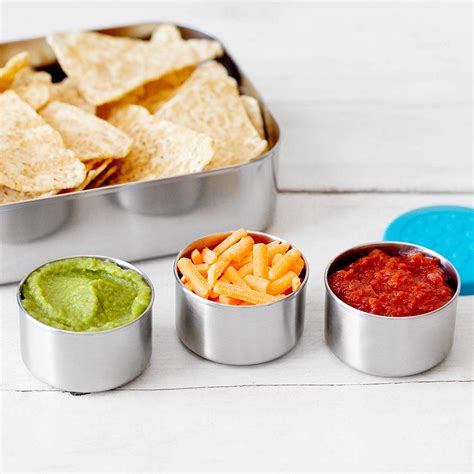 Leak Proof Stainless Steel Condiment Containers - My Inviting Home