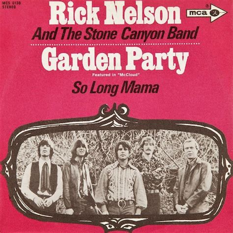 Rick Nelson : Garden Party (1972) : Aquarium Drunkard