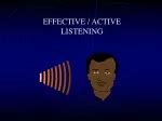 PPT - Effective Listening PowerPoint Presentation, free download - ID:405364