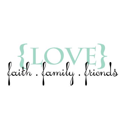 Faith Family Friends Pendulum Wall Quotes™ Decal | WallQuotes.com