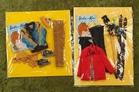 Ken doll outfits from 1963, "Fun on Ice" and "Ski Champion" | Art ...