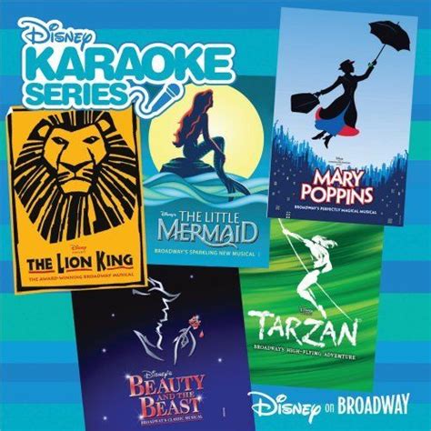 Disney's Karaoke Series: Disney on Broadway | Disney karaoke, Karaoke, Disney music