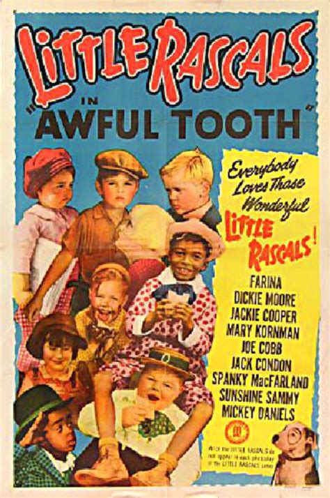 The Awful Tooth Original R1951 U.S. One Sheet Movie Poster ...