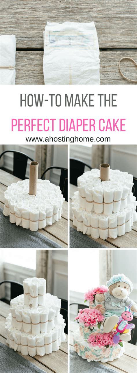 Directions On How To Make A Diaper Cake - Cake Walls