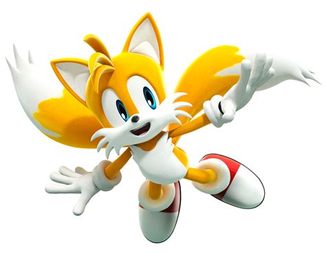 Tails Flying (Recreated Pose) Upgraded by FinnAkira on DeviantArt