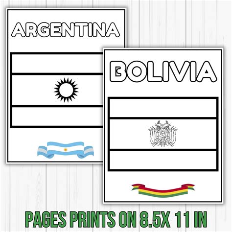 Hispanic Countries Flags Coloring Pages to Learn about Hispanic Culture | Made By Teachers