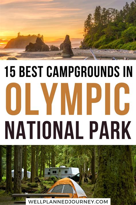 15 Best Campgrounds in Olympic National Park