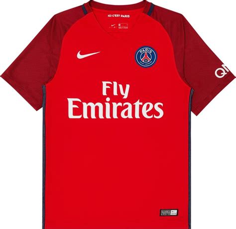 Buy Paris Saint-Germain Away Stadium Jersey 'Red' - 4692 1FW160109ASJ ...