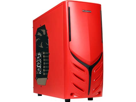 RAIDMAX Viper ATX-321WR Red Computer Case - Newegg.com