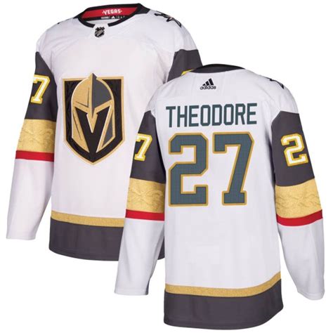 Authentic Adidas Men's Shea Theodore Vegas Golden Knights Away Jersey ...