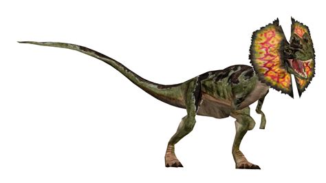 Jurassic Park Dilophosaurus PNG