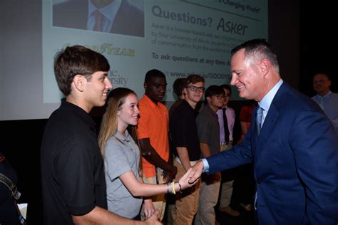 MyTrack Business Students Visit Goodyear CEO Richard Kramer ’82 ...