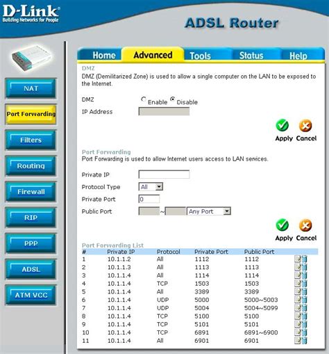 Router configuration - nimfaculture