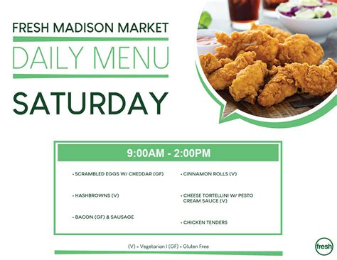 Daily Menu | Fresh Madison Market