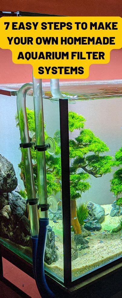 DIY Homemade Aquarium Filter Systems