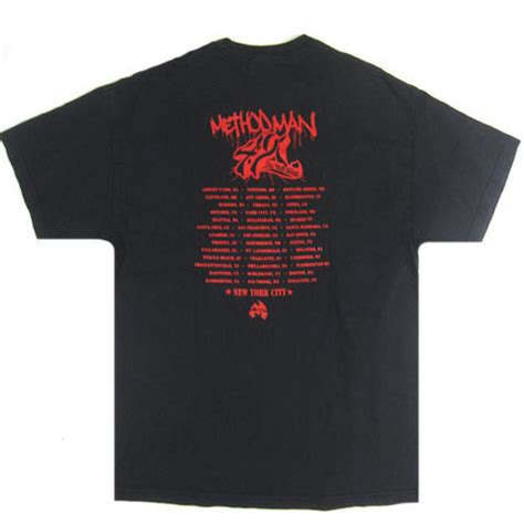 Vintage Method Man Wu-Tang Clan T-Shirt 421 – For All To Envy