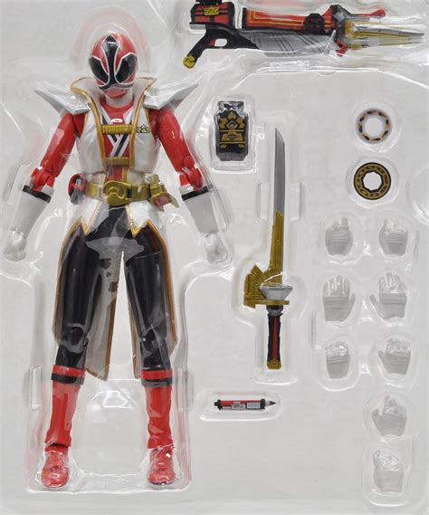 Samurai Sentai Shinkenger S.H. Figuarts Super Shinken Red Action Figure | at Mighty Ape NZ