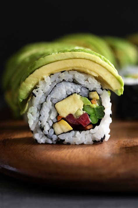 Vegetable Roll Sushi