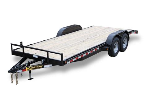 Deluxe 12000 GVWR Flatbed Utility Trailer Kaufman Trailers