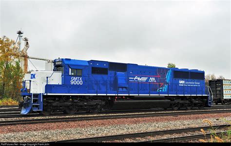 GMTX 9000 GATX Locomotive Group EMD SD60 at St Albans, Vermont ...