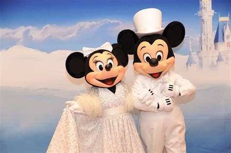 Mickey And Minnie Mouse Wedding