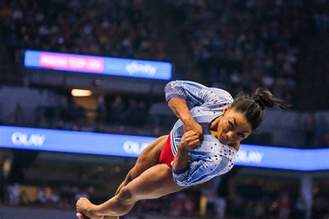 Simone Biles's Epic Comeback With Taylor Swift Floor Routine