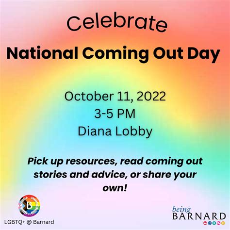 National Coming Out Day | Barnard College