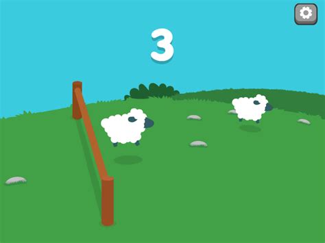 🕹️ Play Count the Sheep Game: Free Online Idle Tapping Sheep Jumping ...