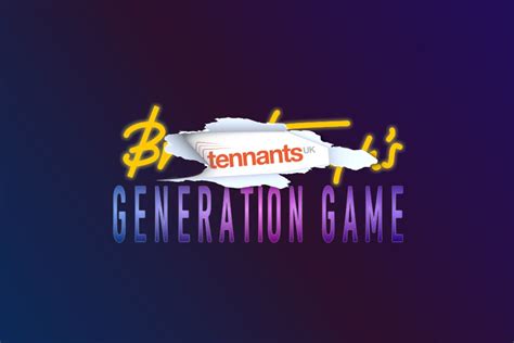 The Generation Game - Tennants UK