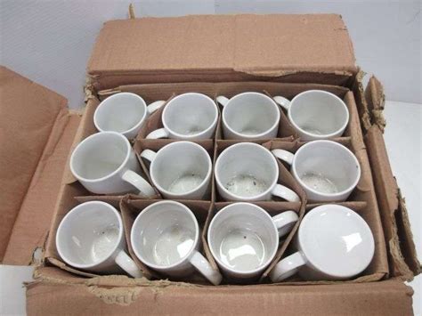 (36) Commercial Coffee Cups - Albrecht Auction Service