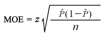 Margin of Error Calculator