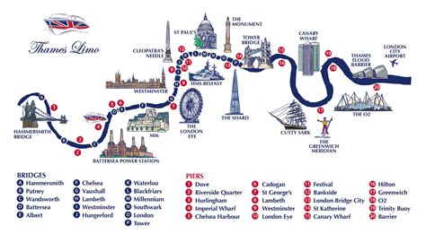 Río támesis mapa - río Támesis mapa (Inglaterra)