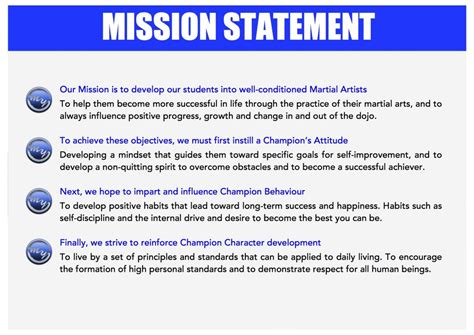 Personal Mission Statement Template