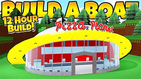 BLOXBURG PIZZA PLANET In Build a Boat! - YouTube