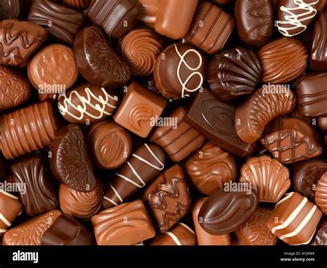 assorted chocolates background Stock Photo, Royalty Free Image: 9781571 - Alamy