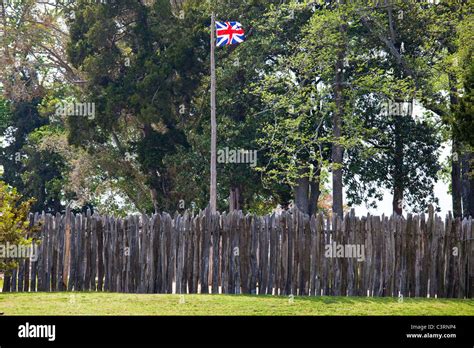 1607 James Fort, Historic Jamestown, Virginia Stock Photo - Alamy